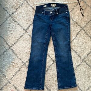 Madewell maternity kick out